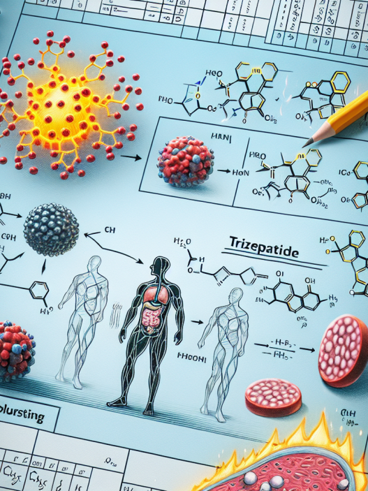 Tirzépatide et amélioration de l'efficacité de la combustion des graisses