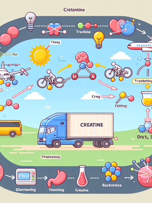 Transport de la créatine : son influence sur celui-ci