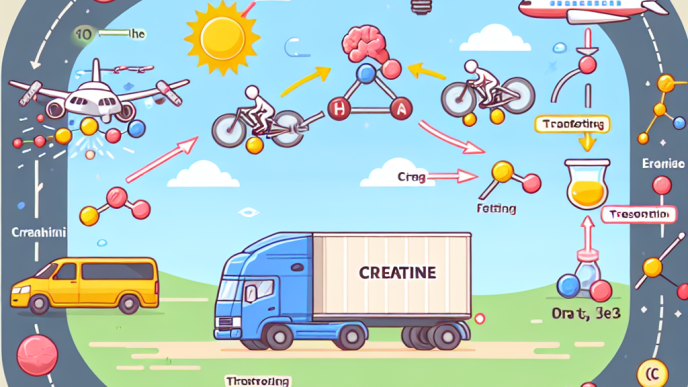 Transport de la créatine : son influence sur celui-ci