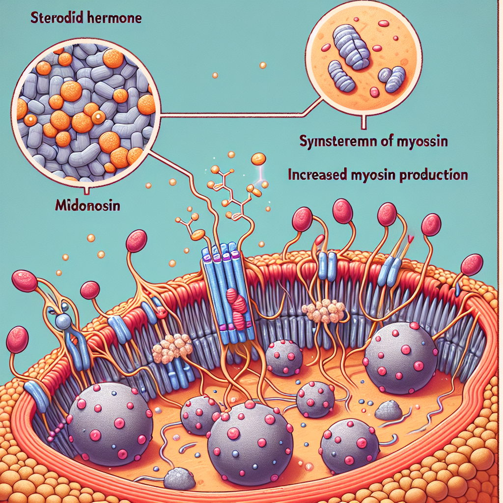 Utilisation de stéroïdes pour augmenter la synthèse de myosine
