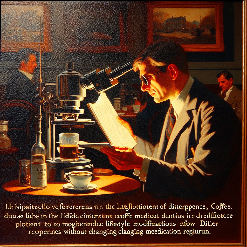 Café et lipides : quand le médecin tient compte des diterpènes et recommande des changements sans modifier les médicaments